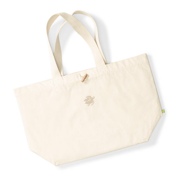 Organic Cotton Oversized MARINA Beach Tote Bag