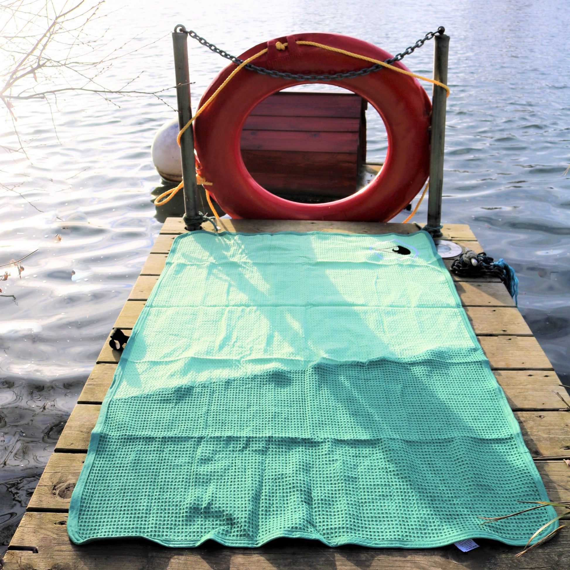 Travel Towel BREESE At The Beach Folded Out