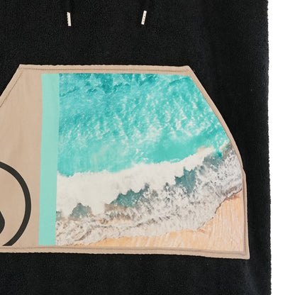 Ericeira Poncho Main Image wave Surfwear Ponchos pockets