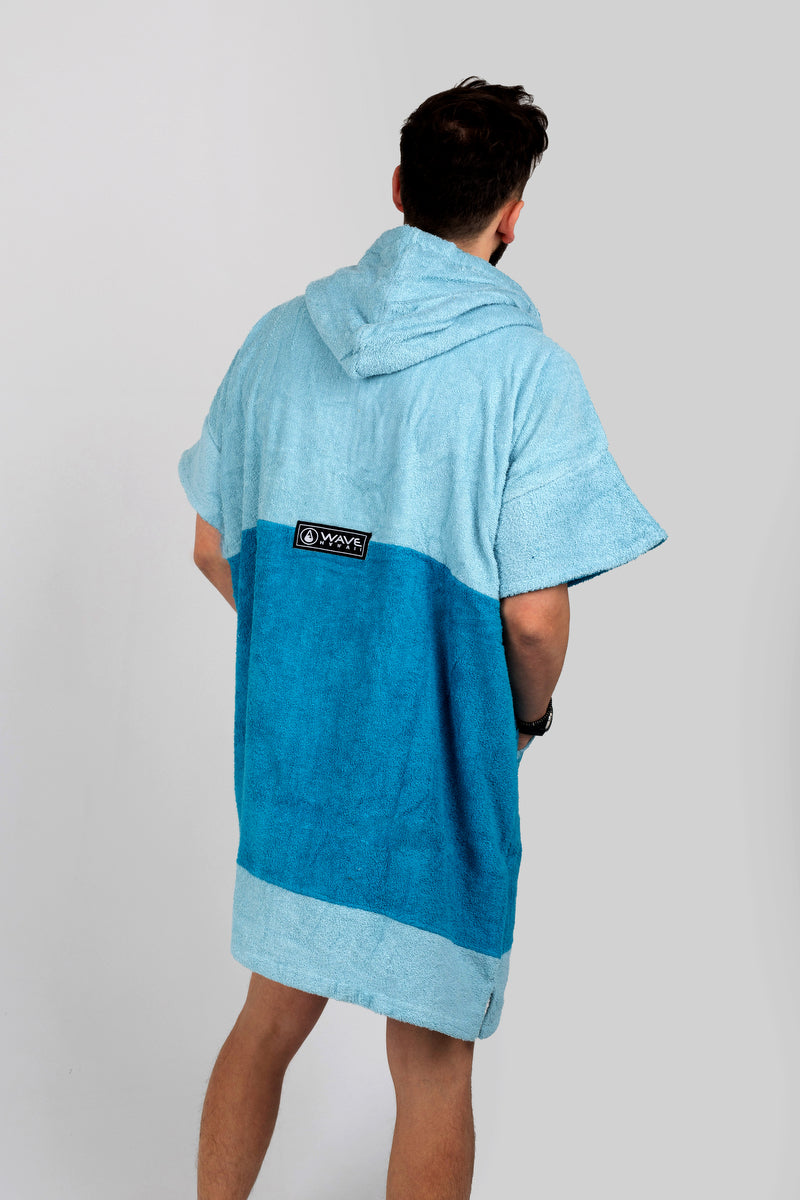 Wave Zip Poncho FLIGHT Back View Poncho