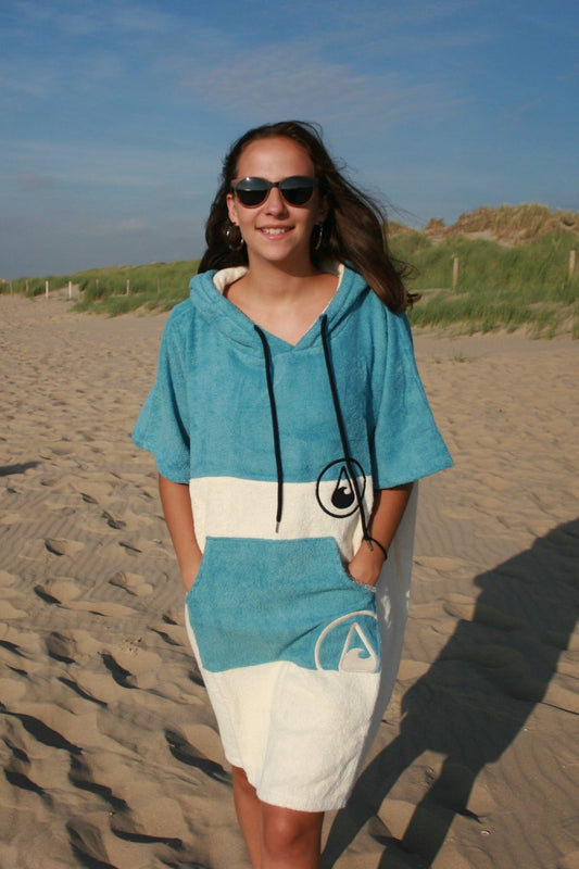 Wave Hawaii LAGOS Poncho Beach Wear Hands In Pocket